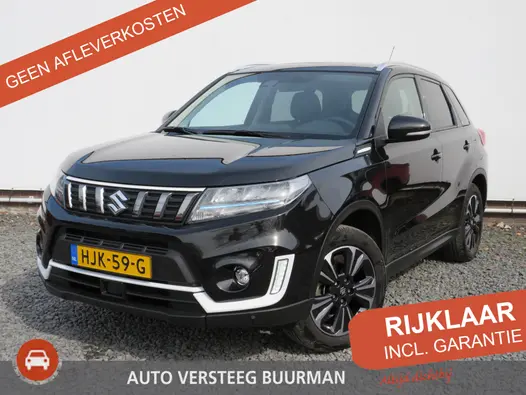 Suzuki Vitara 1.5 Hybrid Style AllGrip, Automaat, Panoramadak, Parkeersensoren, Alcantara/leer, ZEER COMPLEET!