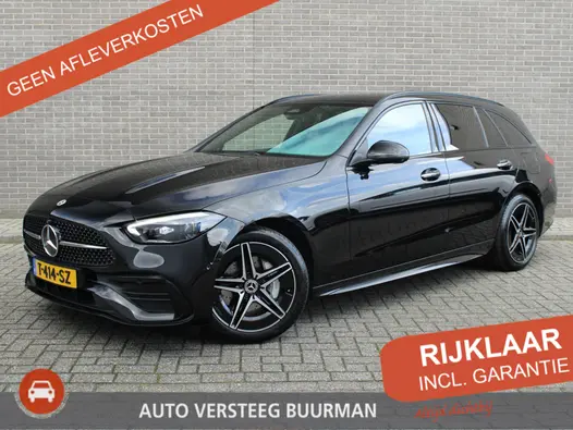 Mercedes-Benz C-Klasse Estate 300 e AMG Line Burmester audio, Schuif/Kanteldak, Elektr. Achterklep, Keyless Entry/Start, Navigatie, Dodehoek detectie, Luxe lederen bekleding