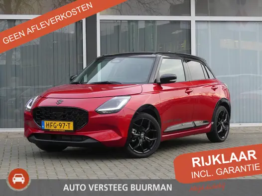 Suzuki Swift 1.2 Style Smart Hybrid GT Styling-pakket, 17" Velgen, 6 jaar fabrieksgarantie! Stijl uitv.,  Adaptive Cruise Control, Navigatie, Apple CarPlay Android Auto.