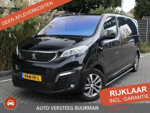 Peugeot Expert Standard Asphalt 2.0 BlueHDI 145PK EAT8 Automaat Navigatie, Trekhaak, Achteruitrijcamera, Parkeersensor Achter, Climate Control, Cruise Control, Lederen Bekleding