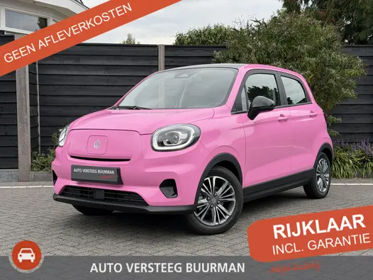 Leapmotor T03 Design 37.3 kWh 95PK Automaat Roze Wrap, Navigatie, Camera achter, Parkeerhulp achter, Audio, Keyless Start, Lichtmetalen velgen