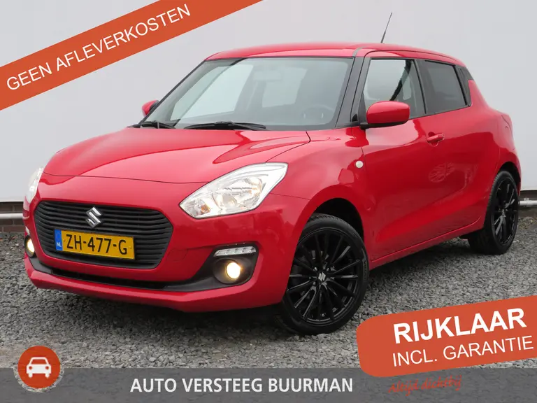 Suzuki Swift 1.2 Select, 17 inch LM-Velgen, Camera, Dealer onderhouden met Applecarplay/Androidauto afbeelding 1