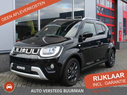 Suzuki Ignis 1.2 Smart Hybrid Select Airconditioning, Stoelverwarming, Multimediasysteem, Applecarplay/Androidauto, Achteruitrijcamera.