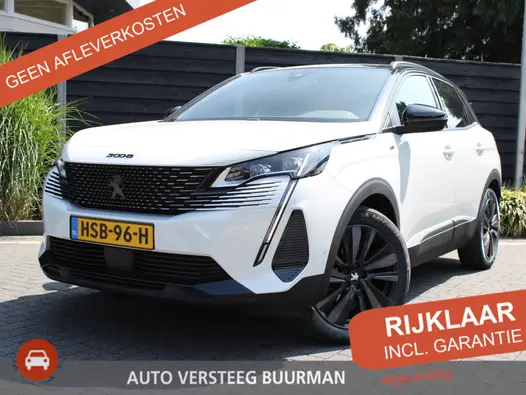 Peugeot 3008 GT 1.2 PureTech 130PK EAT8 Automaat Navigatie, Keyless, Achteruitrijcamera, Elektrische Achterklep, Apple Carplay, Android Auto
