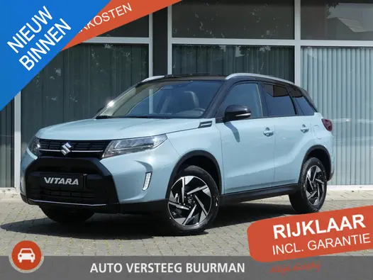Suzuki Vitara 1.4 Boosterjet Style Smart Hybrid 6 jaar garantie! Nieuw uit voorraad leverbaar! Sunroof!