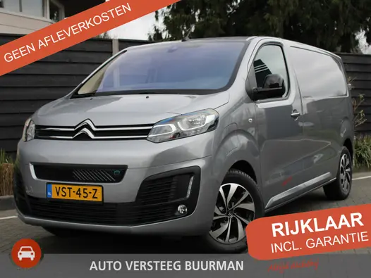 Citroën ë-Jumpy 50kWh Driver L2H1 Navigatie, Climate Control, Keyless Go, Parkeerhulp, 100% Elektrisch!
