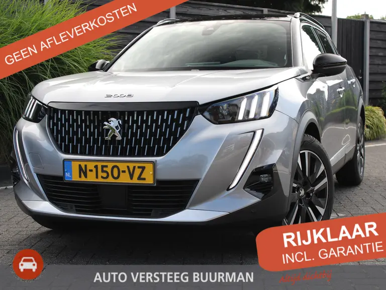 Peugeot 2008 GT Pack 1.2 PureTech 130PK EAT8 Automaat Panoramisch schuifkanteldak, Luxe Alcantara bekleding, Focal Hifi, Trekhaak afbeelding 1