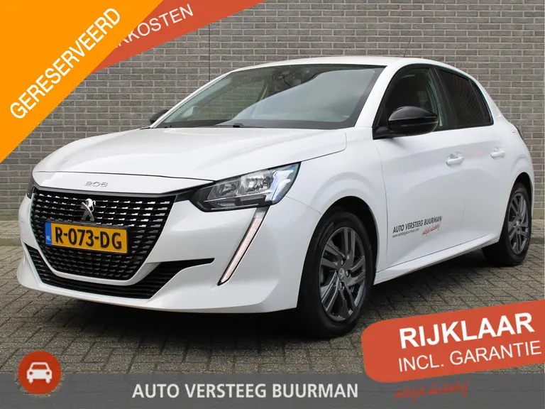 Peugeot 208 1.2 PureTech Active Pack 75pk, Applecarpl./Andr. Auto, Airco, Navigatie, Parkeersensor achter afbeelding 1