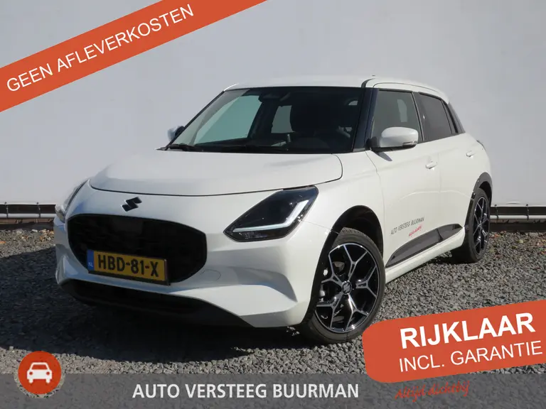 Suzuki Swift 1.2 Style Smart Hybrid, 17 inch en GT-Pakket, Dodehoek Detector, Suzuki Body Kit Piano Black Demo Voordeel! afbeelding 1