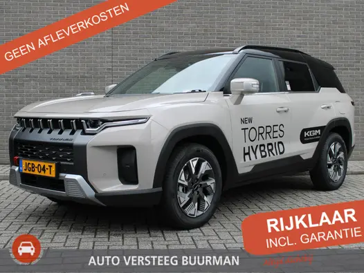 KGM Torres Hybrid 1.5 T-GDI Platinum Lederen Bekleding, Navigatie, 18"inch LM velgen, Keyless Entry/Start, 1300kg trekgewicht