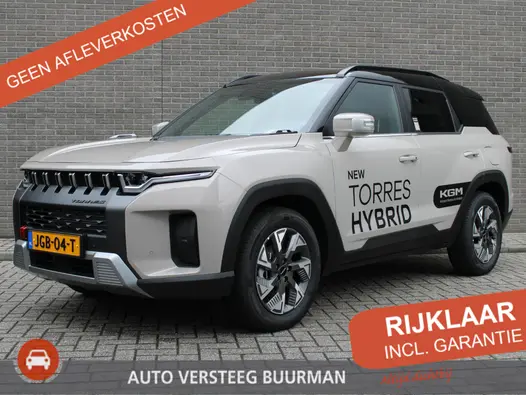 KGM Torres Hybrid 1.5 T-GDI Platinum Lederen Bekleding, Navigatie, 18"inch LM velgen, Keyless Entry/Start, 1300kg trekgewicht