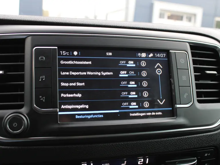 Peugeot Expert 2.0 BlueHDI 145PK EAT8 Automaat Standard Asphalt Navigatie, Trekhaak, Achteruitrijcamera, Parkeersensor Achter, Climate Control, Cruise Control, Lederen Bekleding afbeelding 25