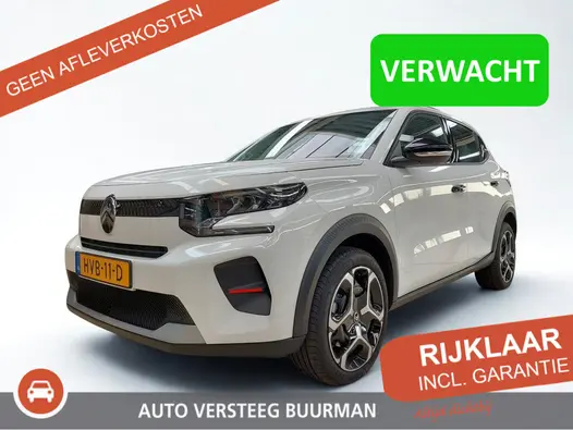 Citroën ë-C3 Plus 113pk 44 kWh Navigatie via Apple Carplay/Android auto