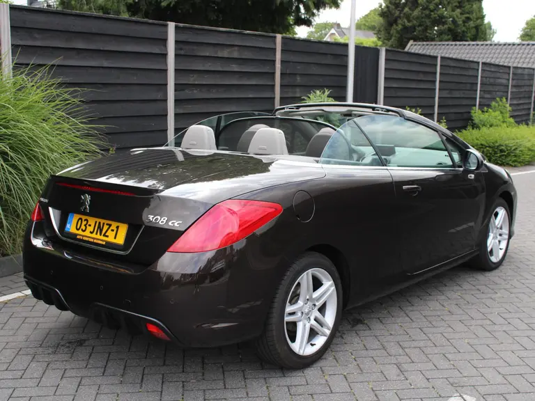 Peugeot 308 CC Feline 1.6 THP 140PK Automaat Cabrio, Leder, Parkeersensoren, Navigatie, Stoelverwarming, Cruise Control afbeelding 12