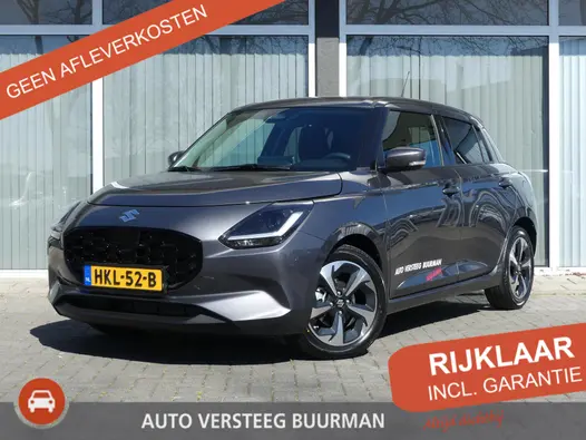 Suzuki Swift 1.2 Style Smart Hybrid, Automaat CVT Navigatie, Stoelverwarming, Camera, Apple CarPlay, Android Auto, Stijl uitv.