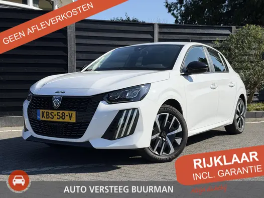Peugeot 208 Style 1.2 Hybrid 110PK e-DCS6 Automaat Parkeersensoren Achter, Apple Carplay, Android Auto, Cruise Control, Airco
