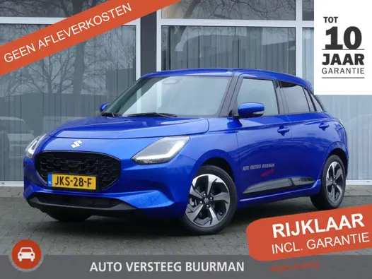 Suzuki Swift 1.2 Style Smart Hybrid BLACK RHINO, Apple Carpl/Andr Auto,Camera, Adaptive Cruise Control Climate Control, Navigatie.