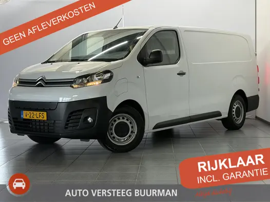 Citroën ë-Jumpy L3 136 75 kWh Cruise control, Airco, Parkeersensoren, Mistlampen, Apple carplay/Android auto, Achterdeuren