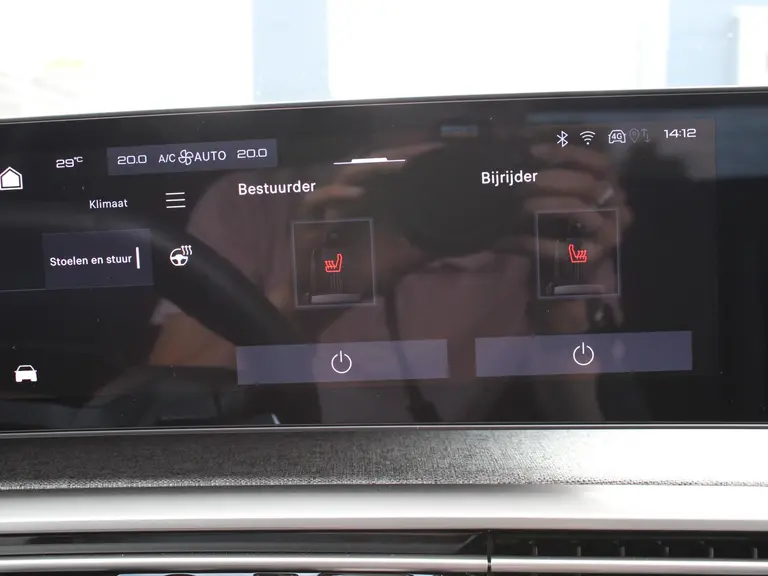 Peugeot 3008 Allure 1.2 Hybrid 136PK e-DCS6 Automaat Navigatie, Rondomzichtcamera, Stoel & Stuurwielverwarming, Keyless, Draadloze Telefoonlader afbeelding 27
