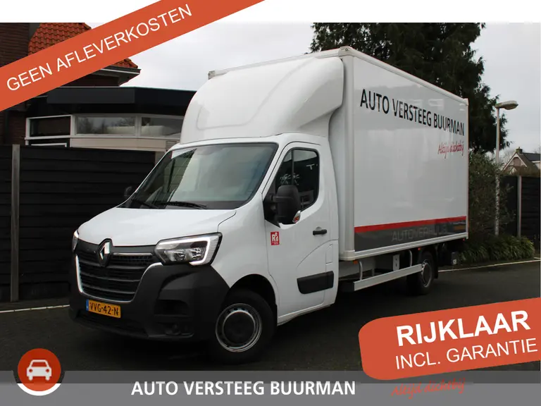Renault Master Bakwagen T35 2.3 dCi 145PK L3 EL Energy Red By Renault Achteruitrijcamera, Airconditioning, Audio/BlueTooth, Cruise control, DHollandia Bakopbouw met laadklep afbeelding 1