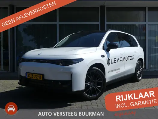 Leapmotor C10 REEV Design 28.4 kWh 215PK Automaat Navigatie, Camera 360, Lichtmetalen velgen, Elektrische Achterklep, Kunstlederen bekleding, Stoel Verwarming & Ventilatie