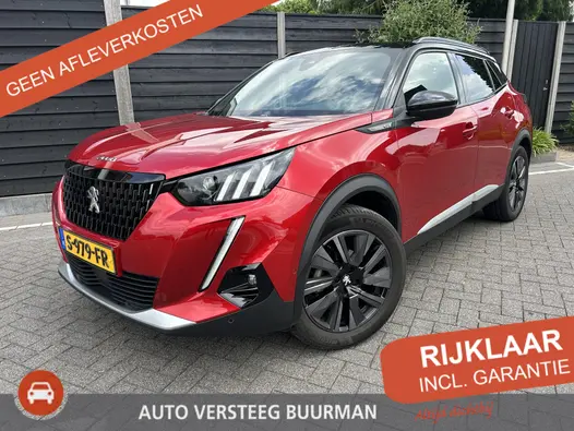 Peugeot 2008 1.2 PureTech 130PK GT Pack EAT8 Panorama elektrisch schuifkanteldak, luxe Alcanrara bekleding met stoelverwarming, Full led verlichting en een afneembare trekhaak