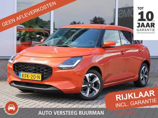 Suzuki Swift 1.2 Style Smart Hybrid All-Seasons, Adaptieve Cruise en Climate Control, Elektrisch Inklapbare Spiegels, Carplay/Android Auto
