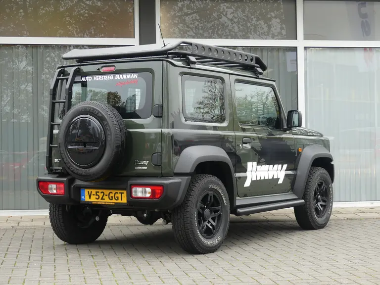 Suzuki Jimny 1.5 Allgrip Pro Bull-Bar, Terreinbanden met LM-Velgen, Dakrek met Trap, Origineel NL afbeelding 4
