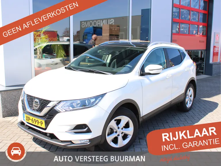 Nissan QASHQAI 1.2 N-Connecta Trekhaak, Panoramadak, Cruise control, Climate control, Parkeercamera afbeelding 1
