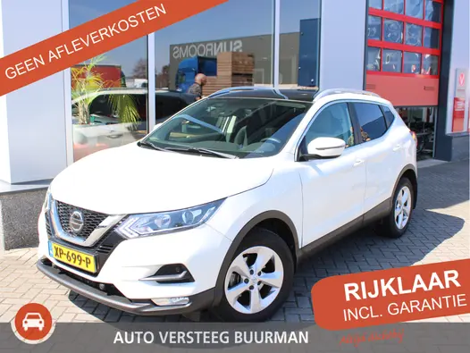 Nissan QASHQAI 1.2 N-Connecta Automaat Trekhaak, Panoramadak, Cruise en Climate Control, Achteruitrijcamera