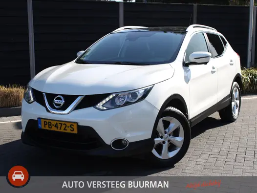 Nissan QASHQAI 1.6 164PK N-Connecta Navigatie, Camera en parkeerhulp rondom, Cruise Controle, Trekhaak. Keyless