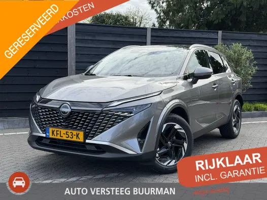 Nissan QASHQAI N-Connecta 1.3 MHEV 158PK Xtronic Automaat Navigatie, Rondomzichtcamera, Keyless, Panoramadak, Elektrische Kofferklep