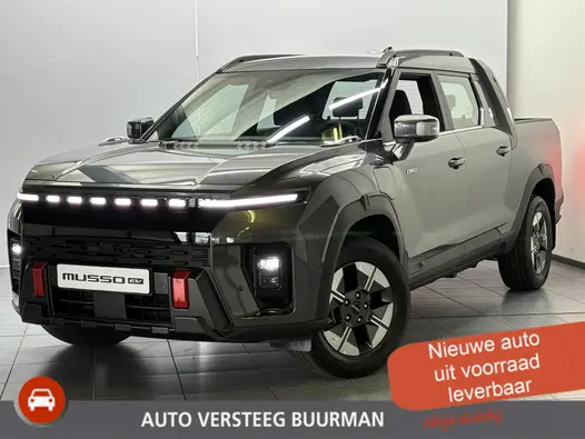 KGM Musso EV Bronze 80.6 kWh 4WD Automaat, Keyless Entry/Start, Airco, Navigatie, 4x4, 2300kg trekgewicht!
