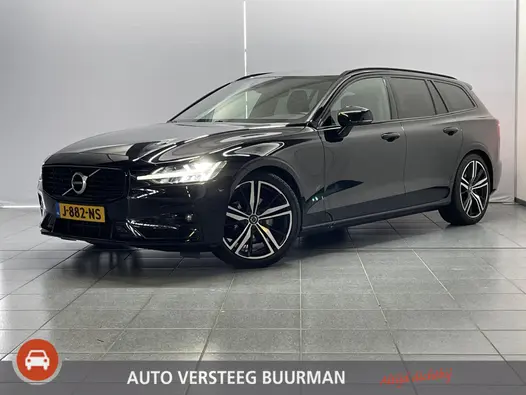 Volvo V60 2.0 B3 R-Design Automaat Origineel Nederlands, Elektrisch Verstelbare Stoelen, Lederen Bekleding, Elektrische Achterklep, Cruise & Climate Control