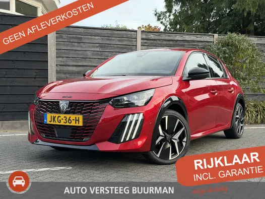 Peugeot 208 GT 1.2 Hybrid 136PK e-DCS6 Automaat Rondomzichtcamera, Navigatie, Keyless, Apple Carplay, Android Auto, Parkeersensoren