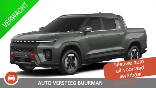KGM Musso EV Bronze 80.6 kWh 4WD Automaat, Keyless Entry/Start, Airco, Navigatie, 4x4, 2300kg trekgewicht!