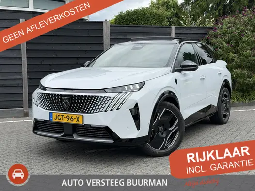Peugeot e-3008 Launch Edition Dual Motor 73 kWh 325PK Automaat Navigatie, Rondomzichtcamera, Keyless, Panoramadak, Stoel & Stuurwielverwarming, Apple Carplay, Android Auto