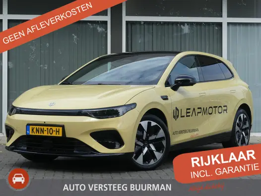 Leapmotor B05 ProMax Design 67.1 kWh Apple Capl/Andr Auto, 360 graden camera, Lichtmetalen Velgen, Stoel & stuurverwarming, Elek. achterklep, Navi,