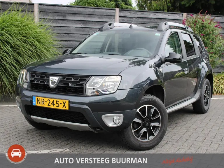 Dacia Duster Blackshadow 1.2 TCe 4x2 125PK Leder, Trekhaak, Achteruitrijcamera, Navigatie, Airco afbeelding 1