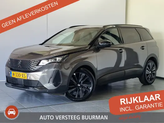 Peugeot 5008 1.6 PureTech GT Pack Business 7 persoons, Automaat, Trekhaak, Keyless Entry/Start, Carpl./Andr. Auto, Luxe alcantara bekleding,