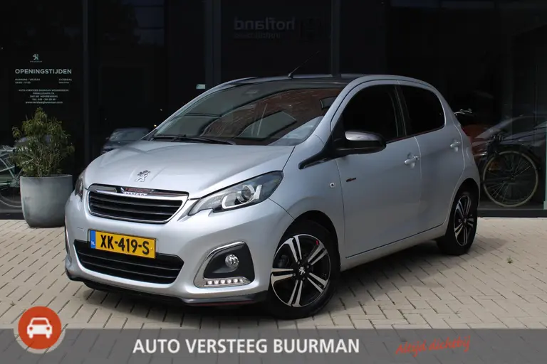 Peugeot 108 1.0 e-VTi 72PK GT-Line Achteruitrijcamera, Navigatie, Apple Carplay/Android Auto afbeelding 1