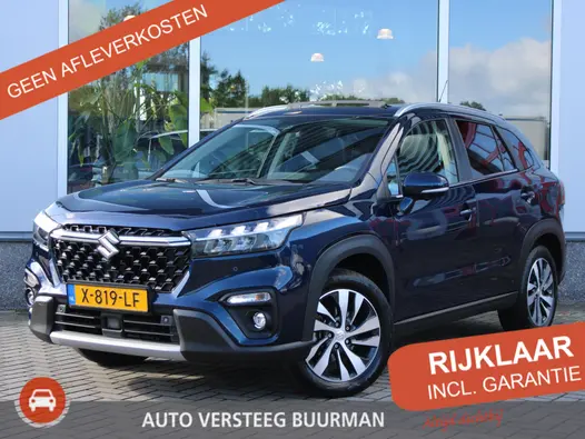 Suzuki S-Cross 1.5 Hybrid Style Automaat Elektrisch Panoramaschuifdak, Rondomzicht Camera, Leder/Stof Bekleding, Cruise en Climate Control