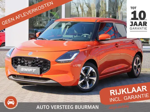 Suzuki Swift 1.2 Style Smart Hybrid All-Seasons, Adaptieve Cruise en Climate Control, Elektrisch Inklapbare Spiegels, Carplay/Android Auto