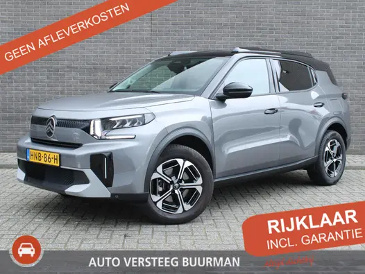 Citroën C3 Aircross 1.2 Hybrid 136 Max Navigatie, Parkeersensoren + Camera, 17'' velgen