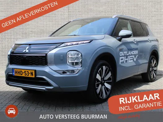 Mitsubishi Outlander 2.4 PHEV Instyle+ Lederen interieur, Elek.glazen panoramadak, Massage stoelen, 20" LM velgen,