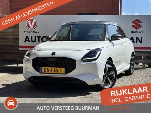 Suzuki Swift 1.2 Style Smart Hybrid Zwarte logo's, Two-Tone Lak, Apple Carplay/Android Auto, Climate/Cruise Control, Camera