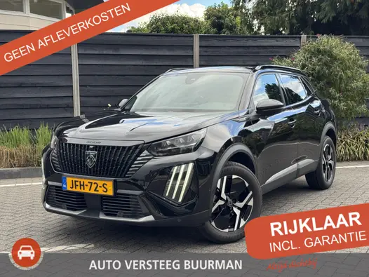 Peugeot 2008 GT 1.2 PureTech 130PK EAT8 Automaat Navigatie, Camera Voor & Achter, Keyless, Stoelverwarming, Massage, Alcantara