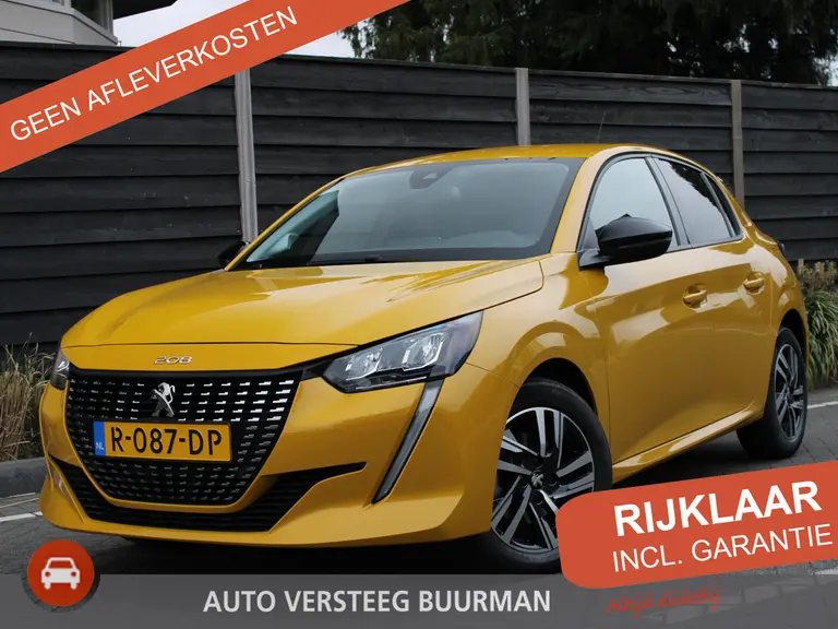 Peugeot 208 1.2 PureTech Allure 100PK EAT8 Automaat Navigatie, Camera achter, Parkeerhulp Achter, Lichtmetalen velgen, Cruise Control afbeelding 1