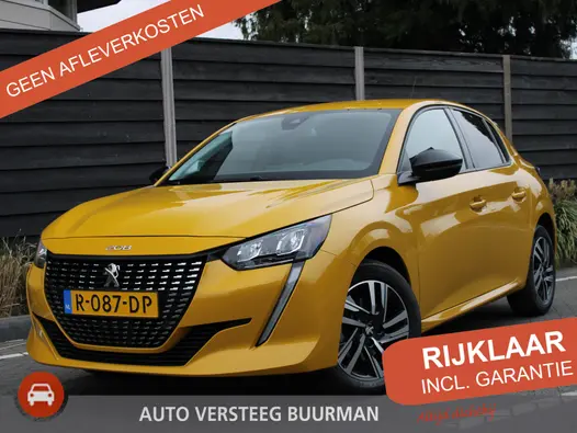 Peugeot 208 1.2 PureTech Allure 100PK EAT8 Automaat Navigatie, Camera achter, Parkeerhulp Achter, Lichtmetalen velgen, Cruise Control