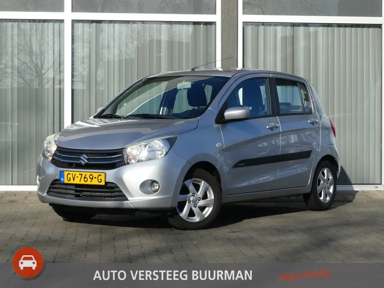Suzuki Celerio 1.0 Exclusive Automaat, Dealer O.h., Achteruitrij Camera, Navigatie, Airco Stootlijsten, Lichtmetalen velgen. afbeelding 1